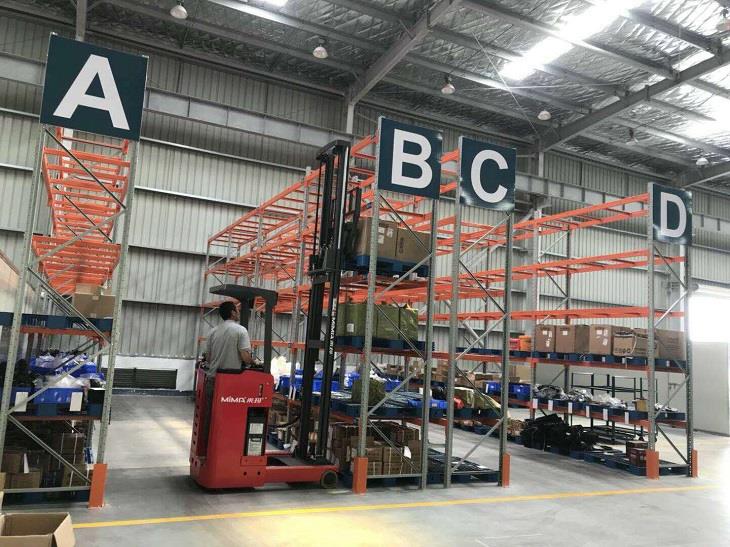 3 ton diesel forklift spare parts warehouse