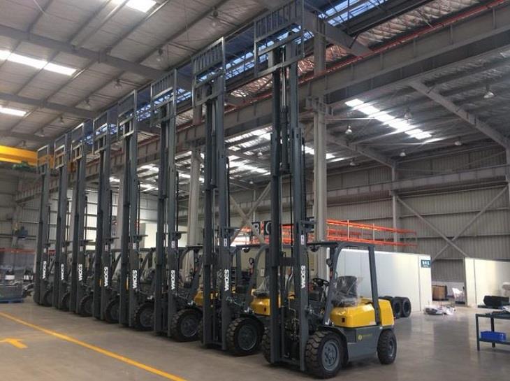SOCMA 3 ton diesel forklift ready to go