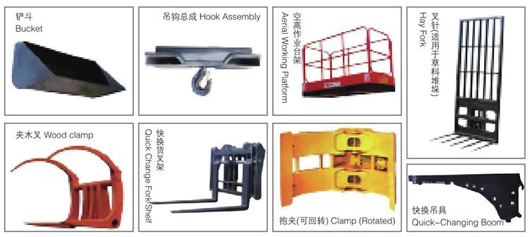 socma telehandler HNT110 crane forklift