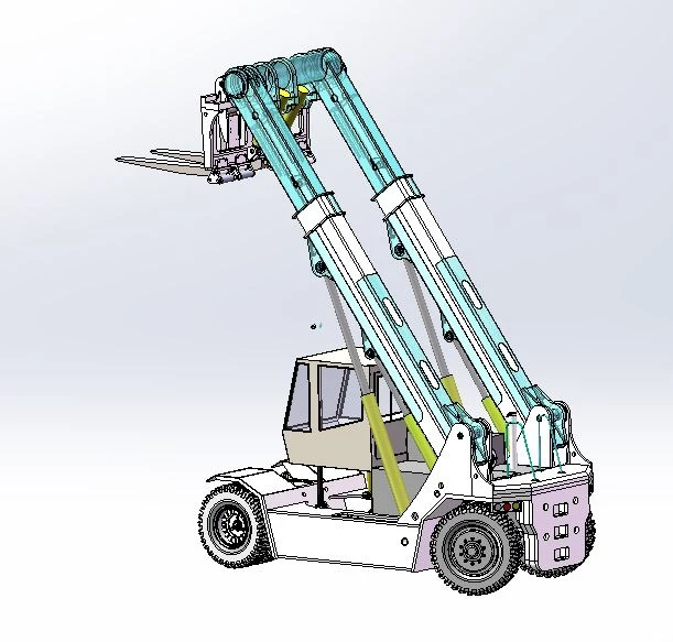 lifting for container telehandler