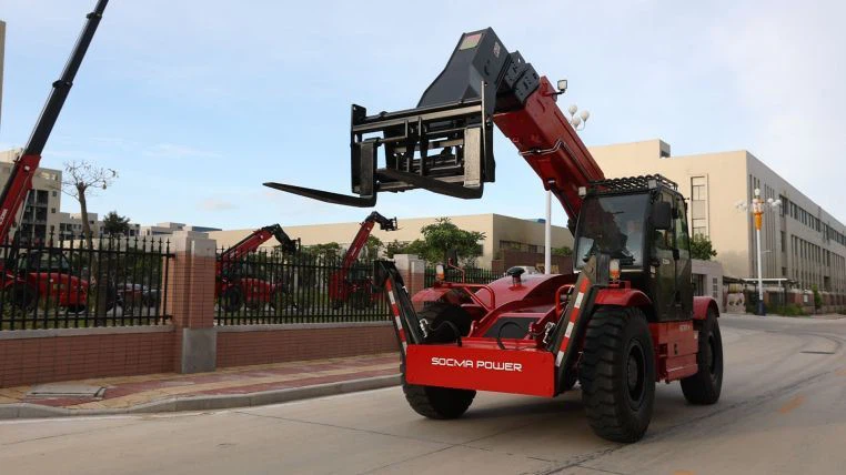 China Customized 7 Ton 17 Meters Telescopic Forklift Telehandler ...
