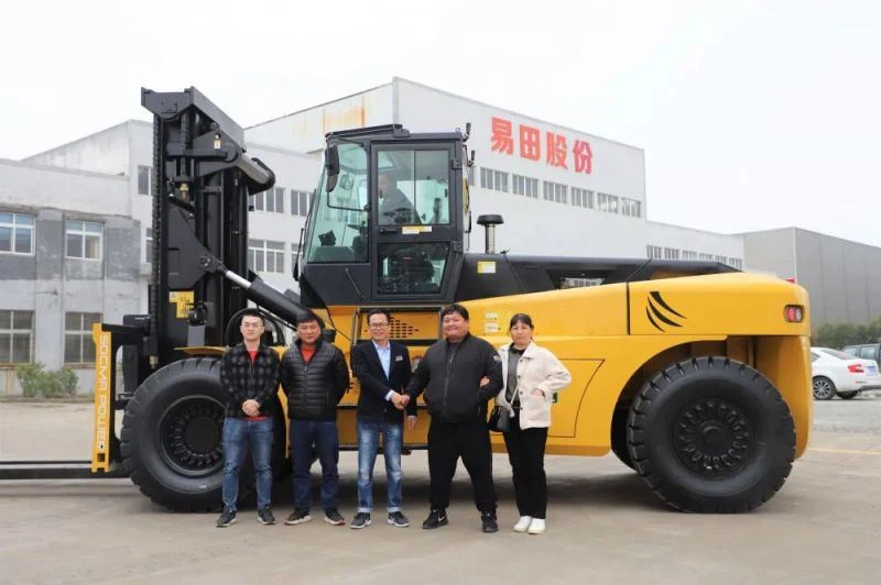 25ton hybrid electric forklift