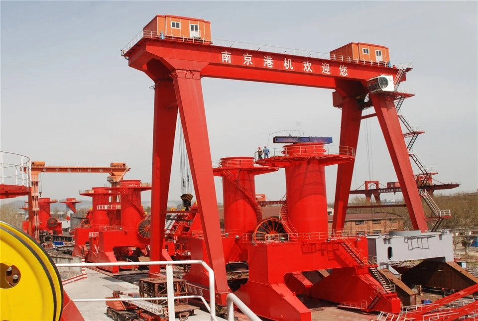 35 Ton Rail Mounted Container Gantry Crane For Port Terminal