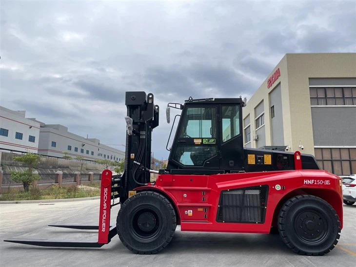 Lithium Battery Forklifts Electric Forklift 15 Ton Heavy Duty Counterbalance Forklifts