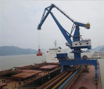 25ton To 75 Ton Lifting Capacity Double Boom Portal Crane For Container Handling