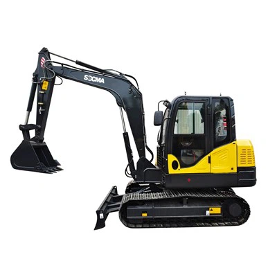 6 Ton Diesel Mini Excavators Compact Construction Machinery With Yanmar Engine High Efficiency