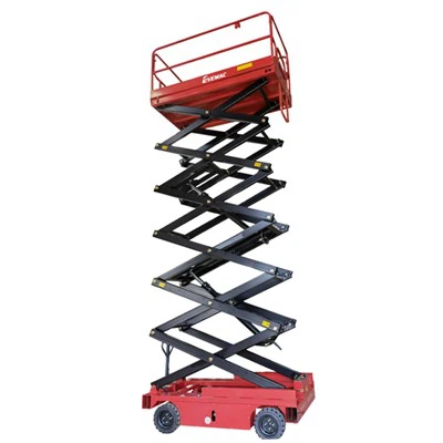 8m 10m 14m Aerial Work Platform Mobile Electric Scissor Lift Movable Lift Platform