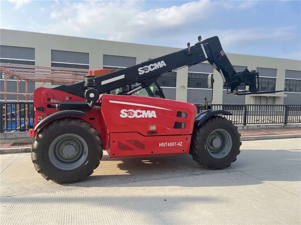 China Customized SOCMA 4 Ton 7 Meter Telescopic Forklift HNT4007-4Z ...