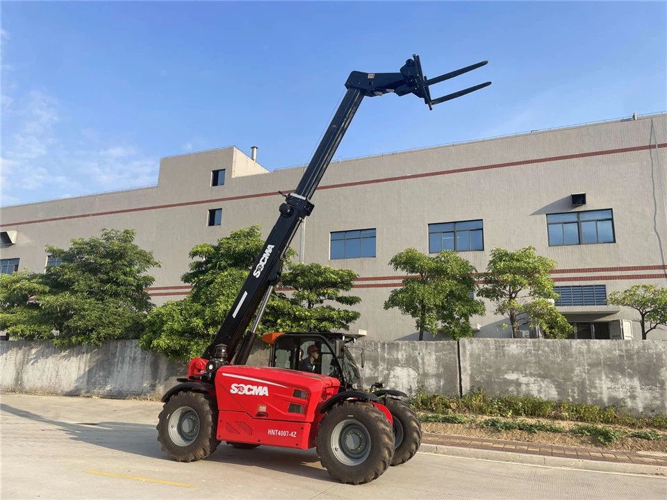 China Customized SOCMA 4 Ton 7 Meter Telescopic Forklift HNT4007-4Z ...