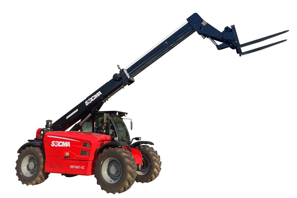 China Customized SOCMA 4 Ton 7 Meter Telescopic Forklift HNT4007-4Z ...