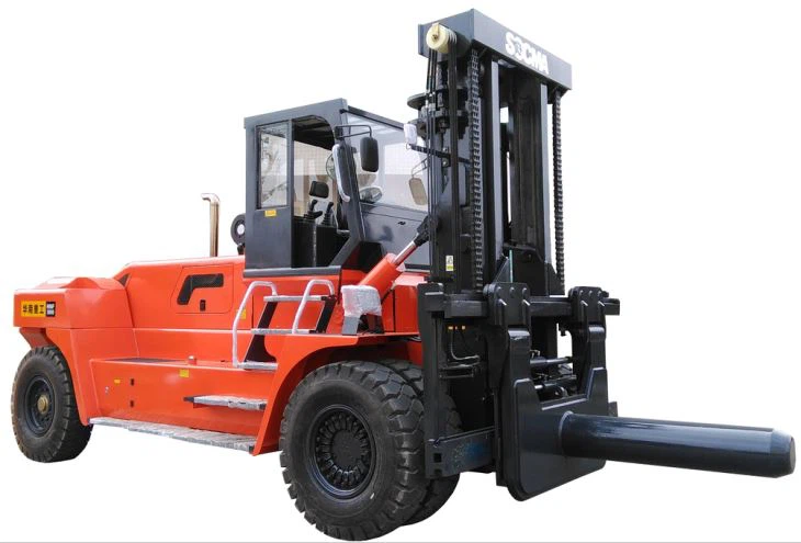 30T Heavy Duty Diesel Forklift For Steel Coil Transport