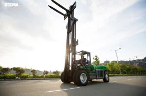 16T Diesel Forklift With 8M Lifting Height