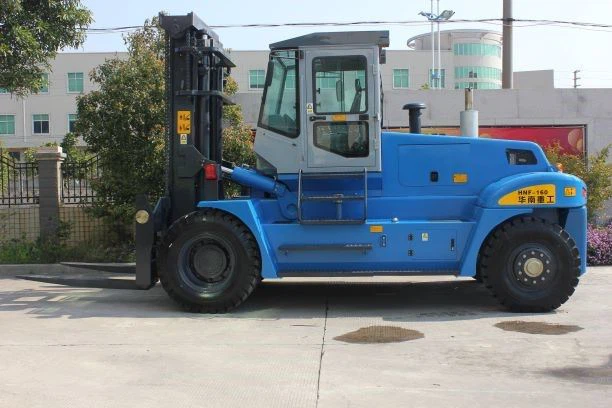 16 Ton Diesel Heavy Forklift Truck Color Blue