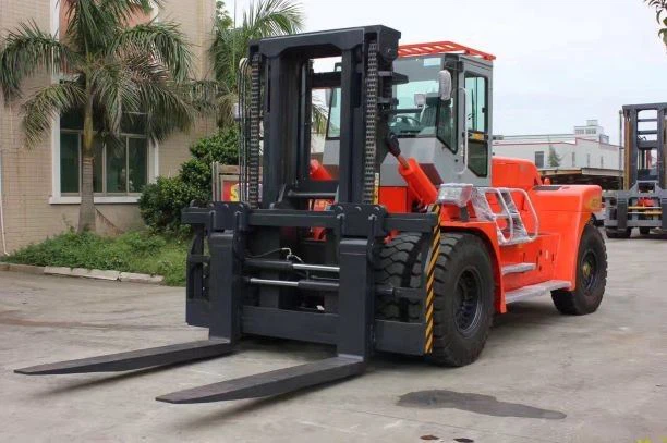 25 Ton Diesel Heavy Forklift Truck Color Red