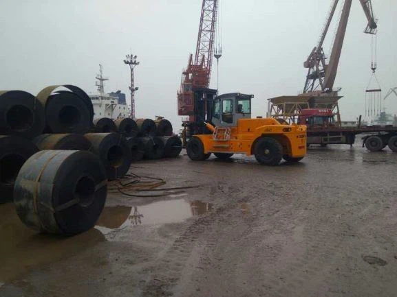 25 Ton Heavy Forklift Truck Attachment Roll Prong