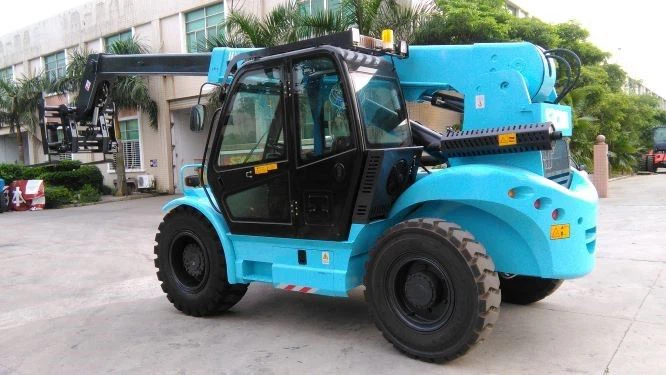 3.5 Ton Telescopic Boom Forklift Truck Lift Height 7 Meter