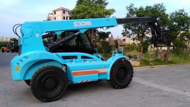 3.5 Ton Telescopic Boom Forklift Truck Lift Height 7 Meter