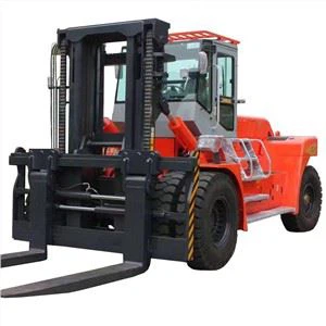 25 Ton Diesel Heavy Forklift Truck Color Red