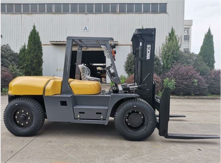 10 Ton Forklift Truck Material Handler For Construction Farm Warehouse Port