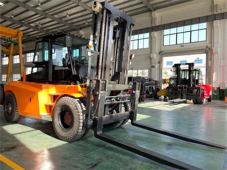 16 TON Forklift Compact Color Orange