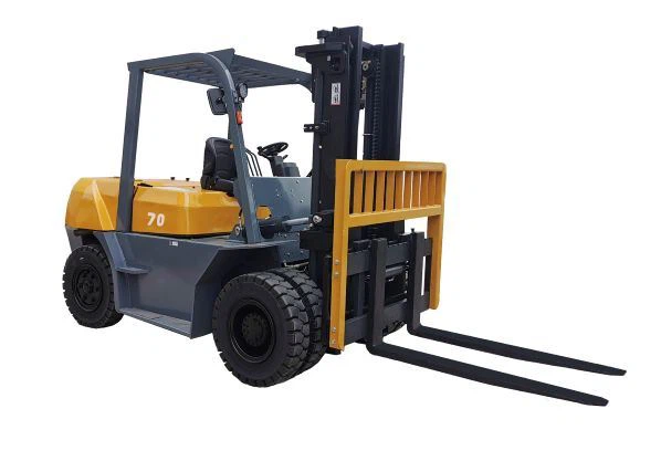 7 Ton Forklift Engine Chaochai big joe lift handling systems Work For Marble Stone Factory Lift Height 5 Meter Mast 3 Stage
