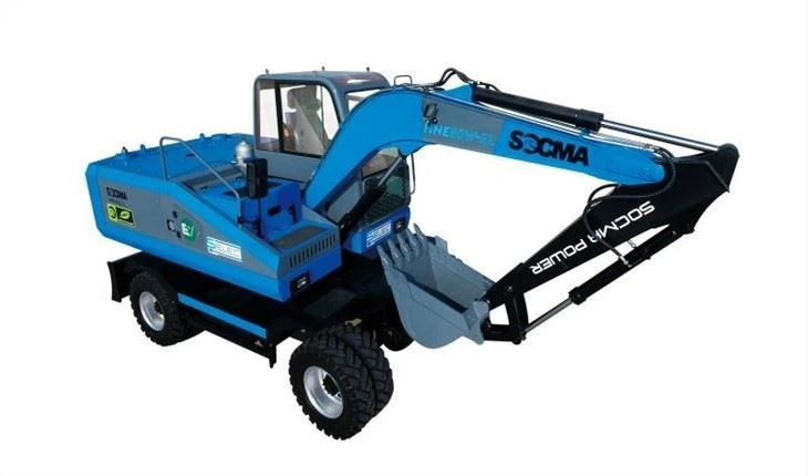 komatsu excavator for construction
