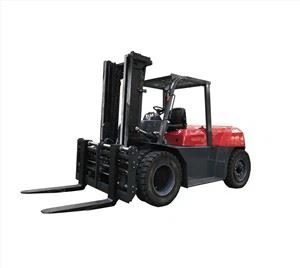 10 Ton Forklift Truck Material Handler For Construction Farm Warehouse Port