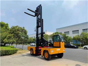 12t Side Load Forklift Diesel Engine Powered