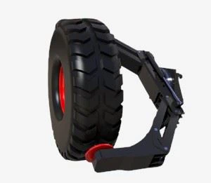 Mining Tire Handler Telescopic Handlers Tires Clamp