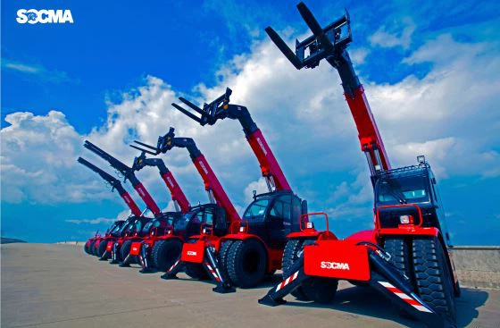 SOCMA 4 Tons 4t 17m Telescopic Forklift Loader Telehandler