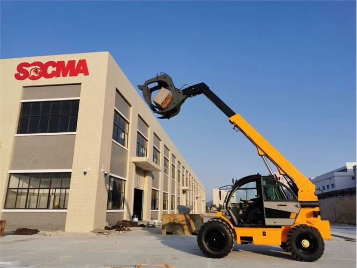 China Customized 4 Ton 15 Meters Telescopic Forklift Wood Clamp ...