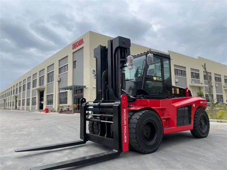 SOCMA 12ton Electric Forklift Lithium Battery