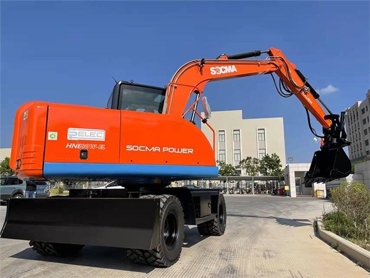 SOCMA 8t Pure Electric Excavator For Norway