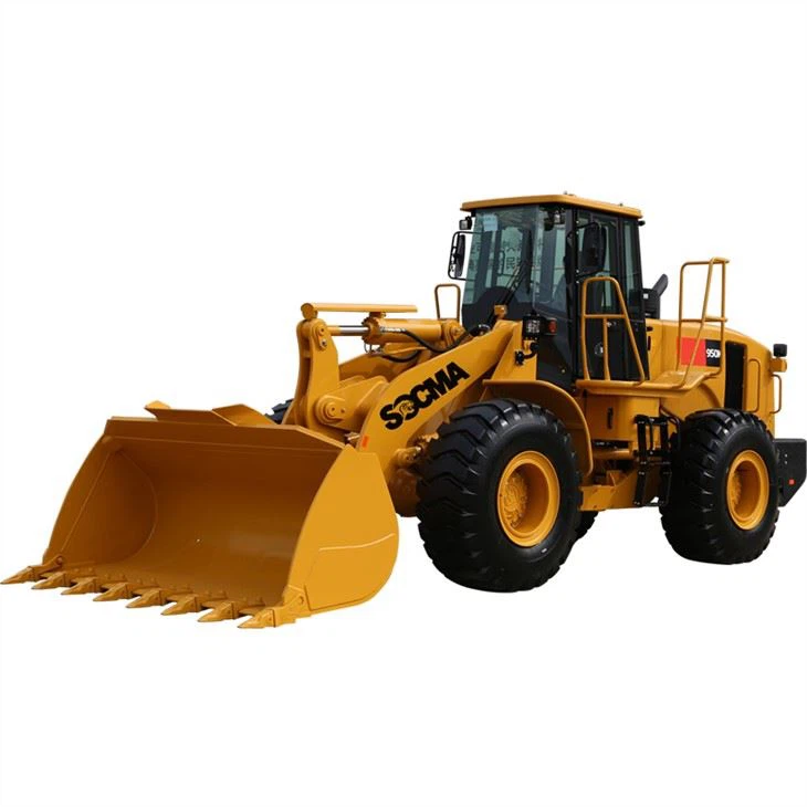 SOCMA 950 Diesel Wheel Loader 5ton Grab Loader For Agriculture