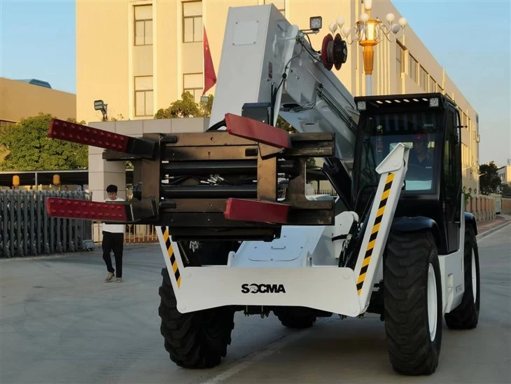 SOCMA 5.5 Ton 12m Telehandler 4WD Crab Mode