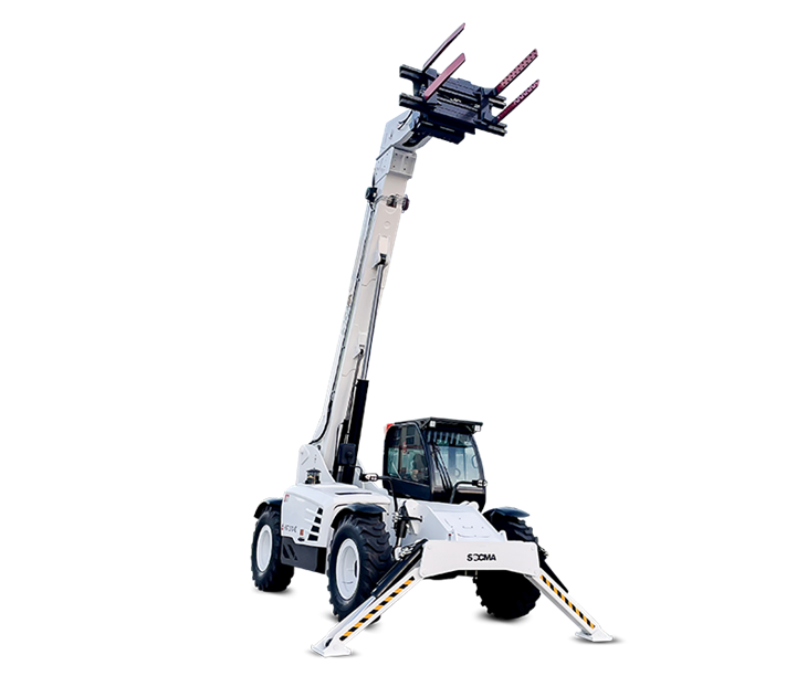 SOCMA 7.5 Ton 10m Telehandler 4WD Crab Mode